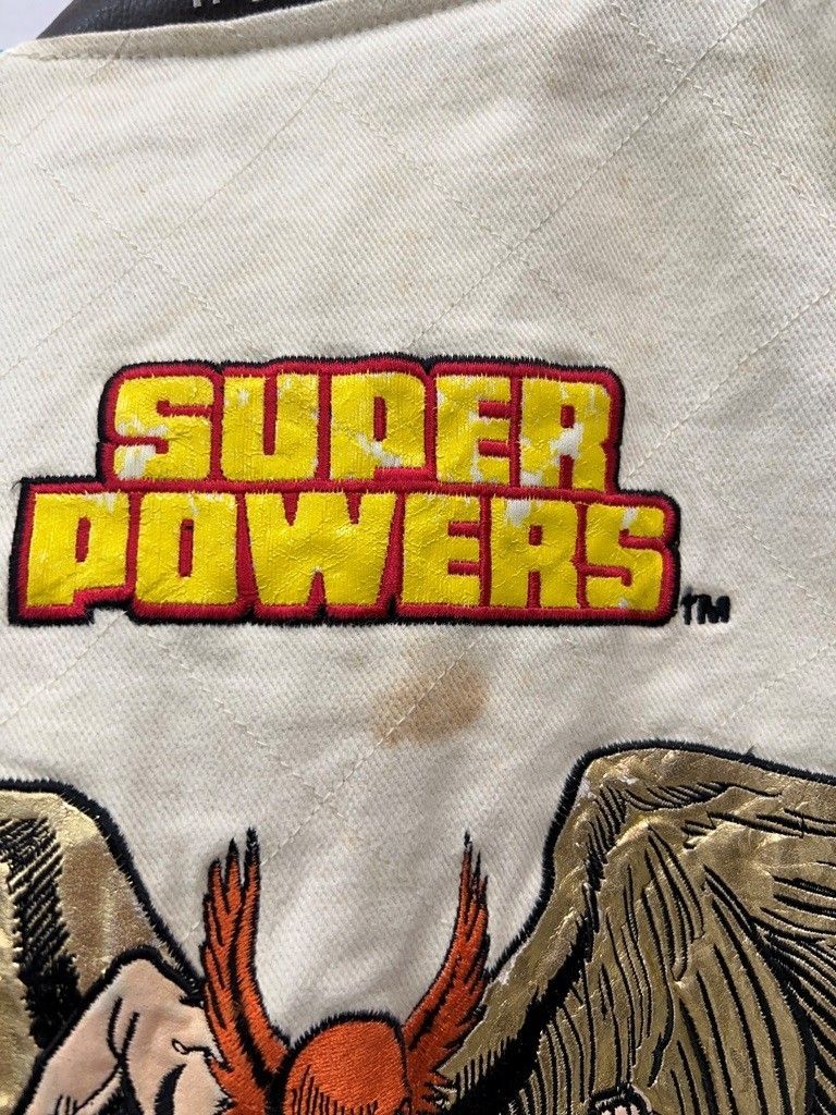 レア DCコミック L29 スタジャン ホークマン Hawkman SUPER POWERS 90s 