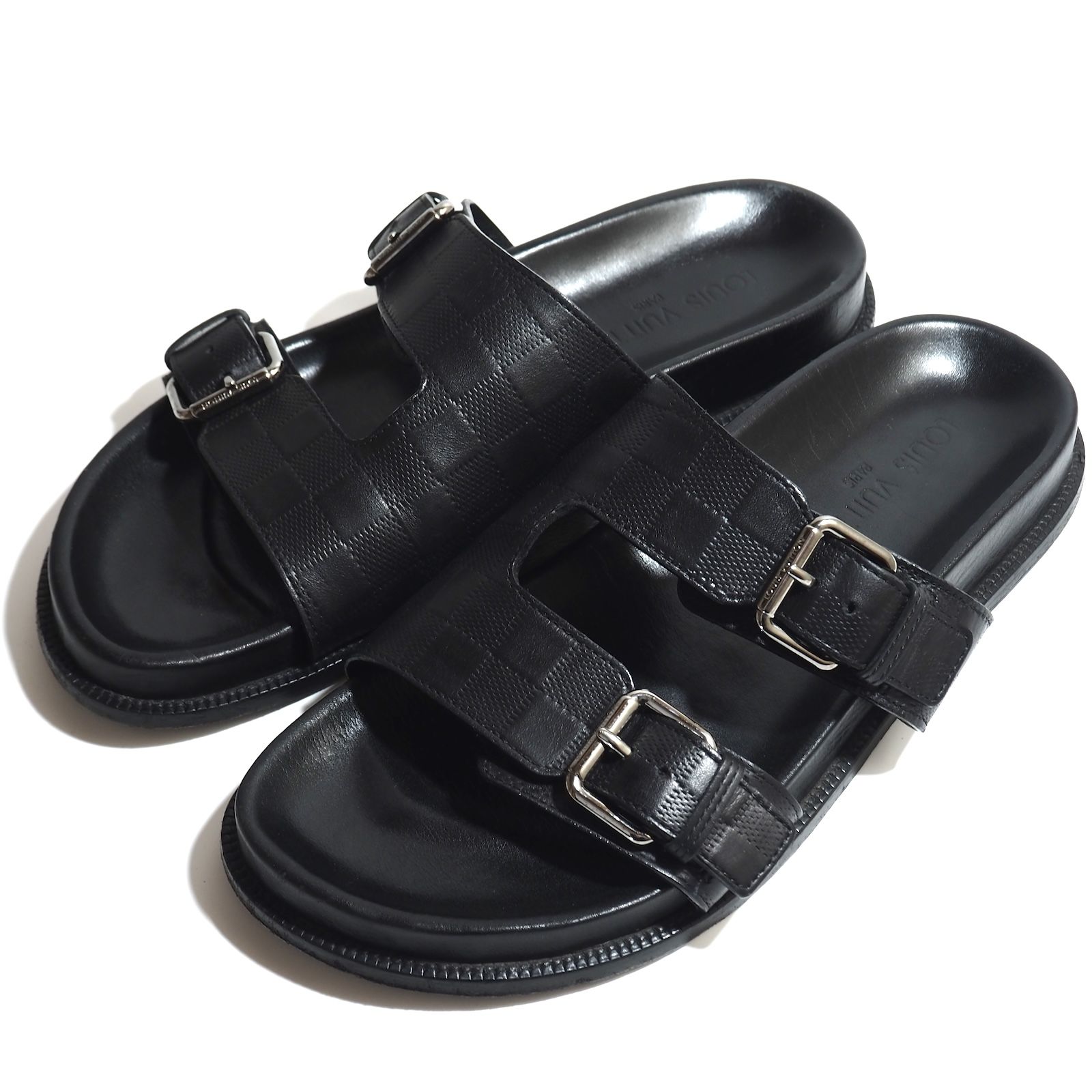 ぺ*ん様 Louis Vuitton ルイヴィトン ダミエパターン ブラックレザ ダミエ 財布 廃番・カタログ【ルイ・ヴィトン・ナビ！】