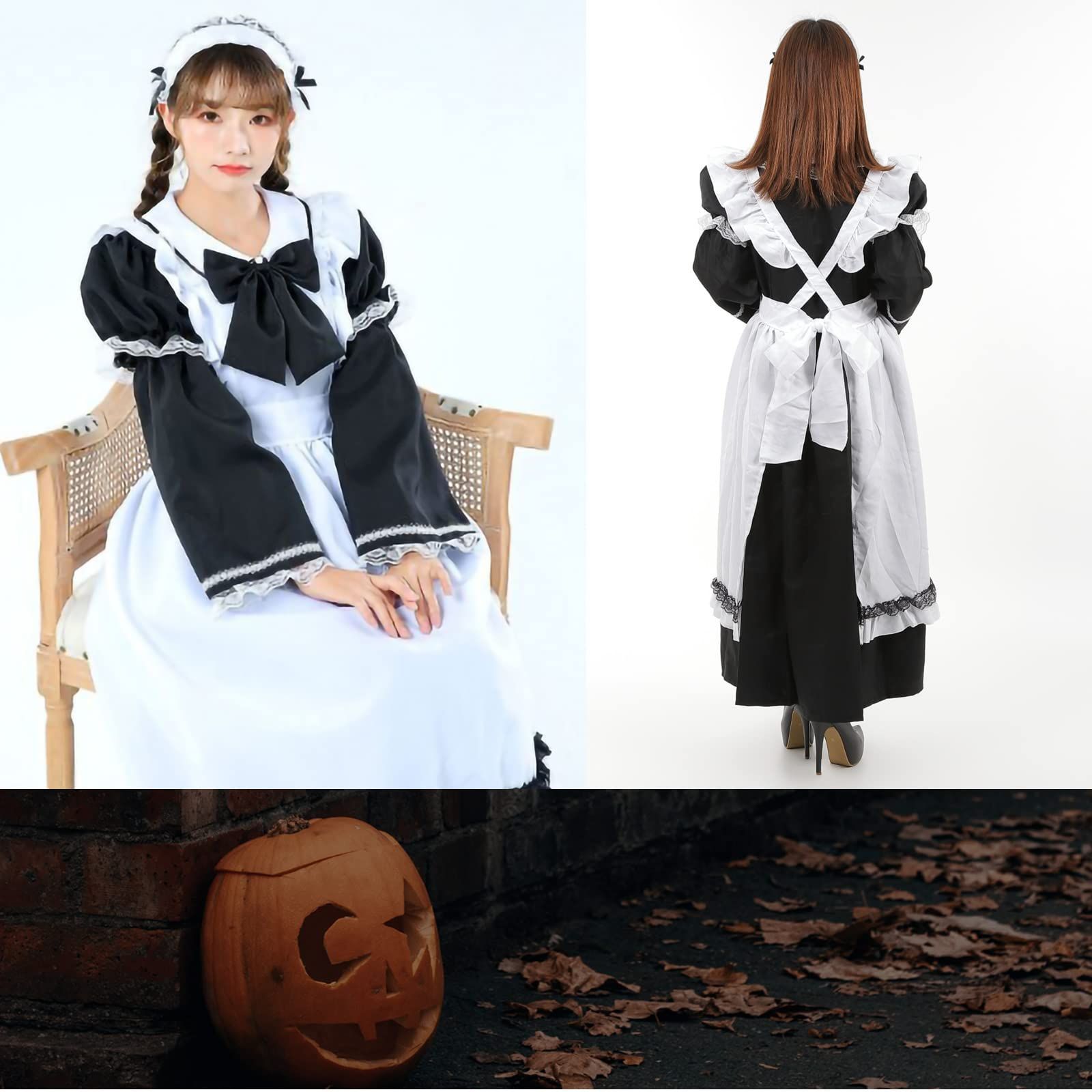 新着商品】ワンピース 長袖 クラシカル 衣装 ハロウィン コスプレ 英国