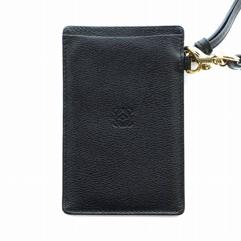 ＊人気＊ LOEWE / ロエベ  ロゴレザーカードホルダー LOEWE】ロエベ ビジネス カードホルダー レザー ロゴ 名刺入れ