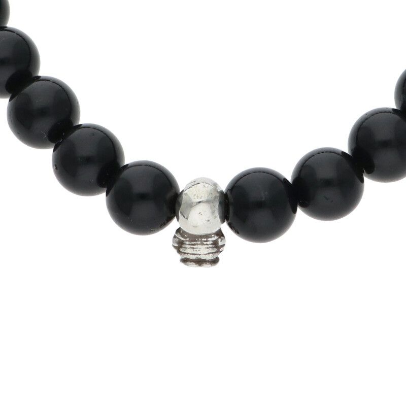 クロムハーツ†chromehearts†ビーズ†ビーズブレスレット†foti古着 ブランド古着】CHクロスボールビーズブレスレット数珠