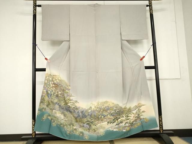 平和屋着物○豪華色留袖 霞文 暈し染め 正絹 逸品 DAAW5245ud 平和