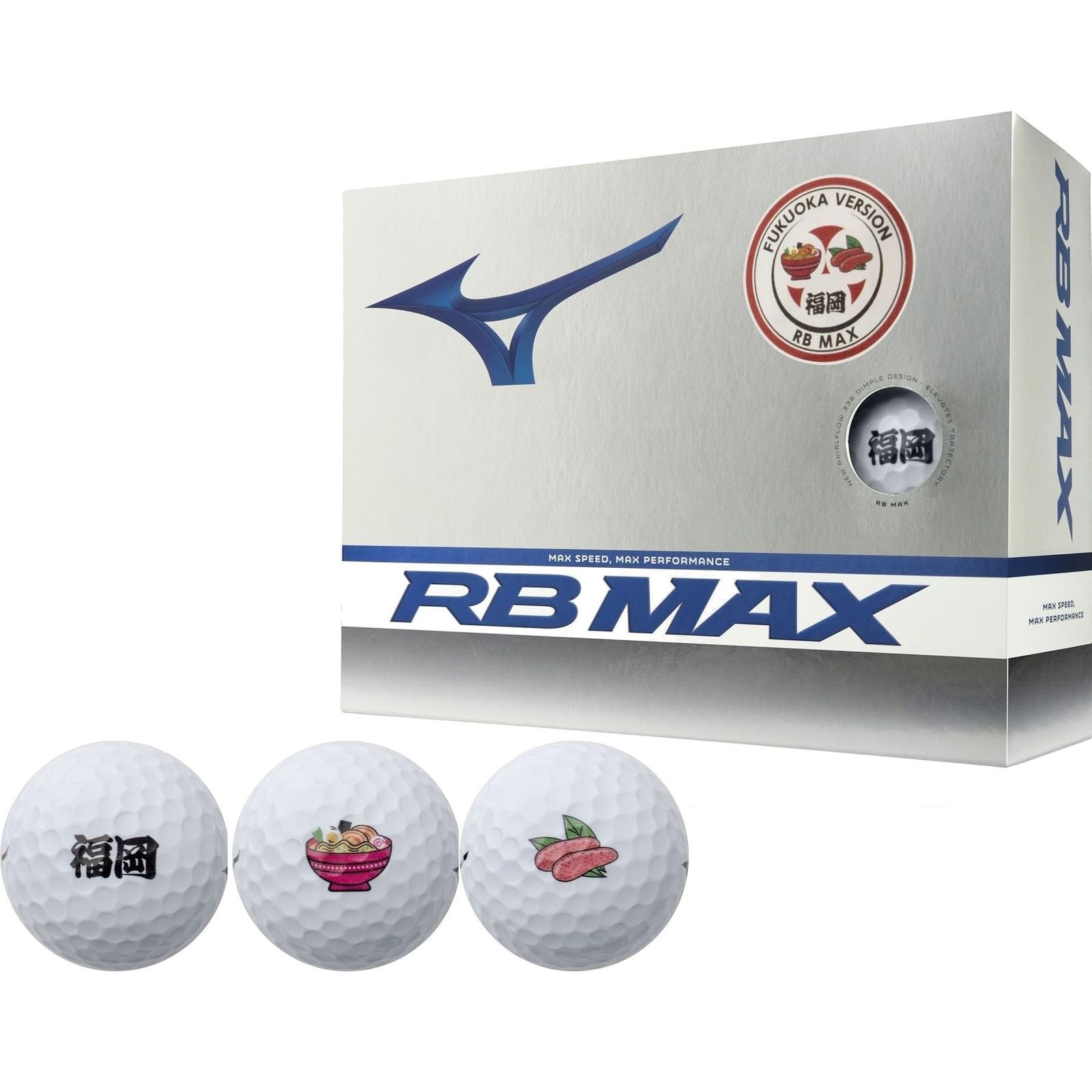 新品 MIZUNO(ミズノ) ゴルフボール RB MAX ヘッドスピード全領域