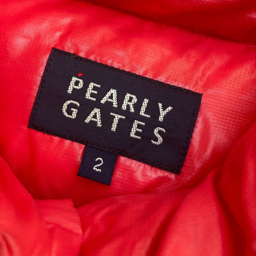 サイズ：2 PEARLY GATES パーリーゲイツ  2wayダウンジャケット  ピンク系 [240001143562] ゴルフウェア レディース ストスト 楽天市場】PEARLY GATES パーリーゲイツ 2wayダウンジャケット