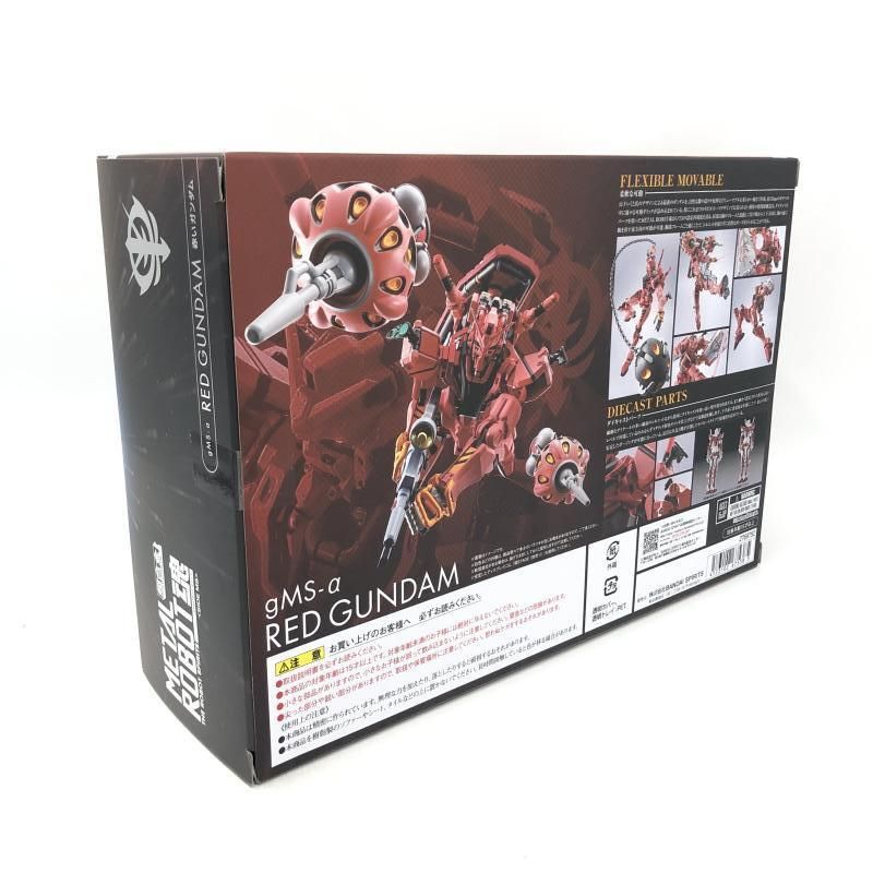 中古】未開封)バンダイ METAL ROBOT魂 ＜SIDE MS＞ 赤いガンダム