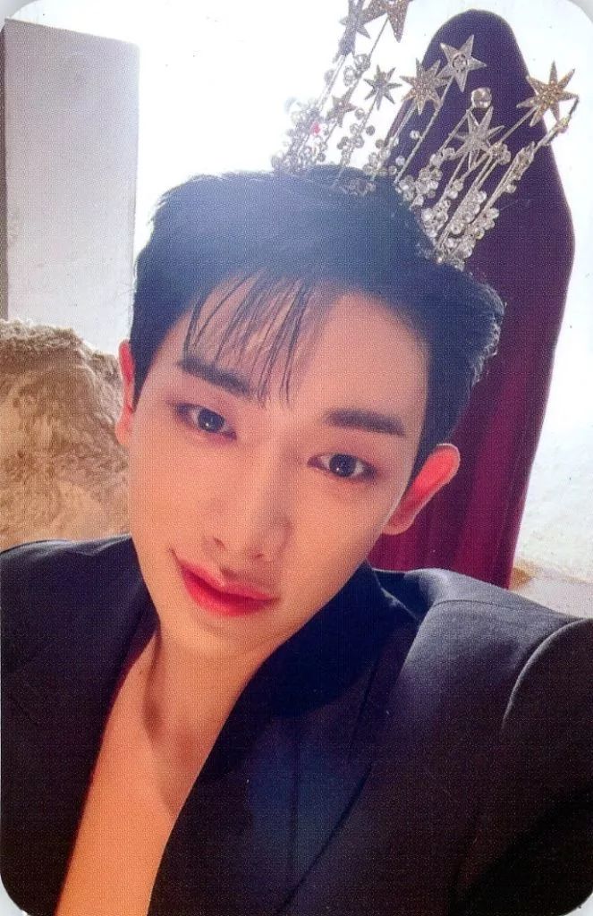 中古】コレクションカード(男性) ウォノ(WONHO)/裏面黒/CD「FACADE