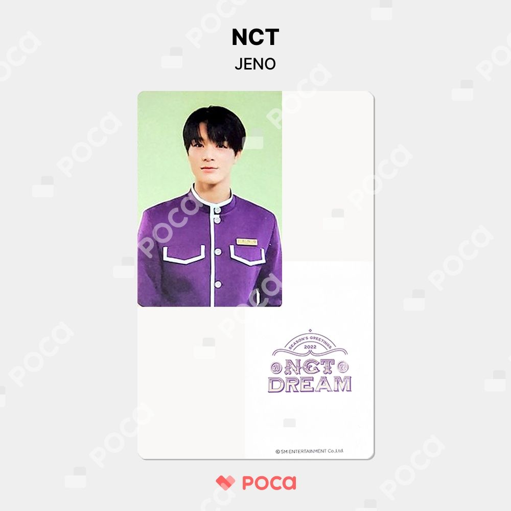 NCT ジェノ トレカ 2022 SEASON'S GREETINGS SYNNARA シーグリ