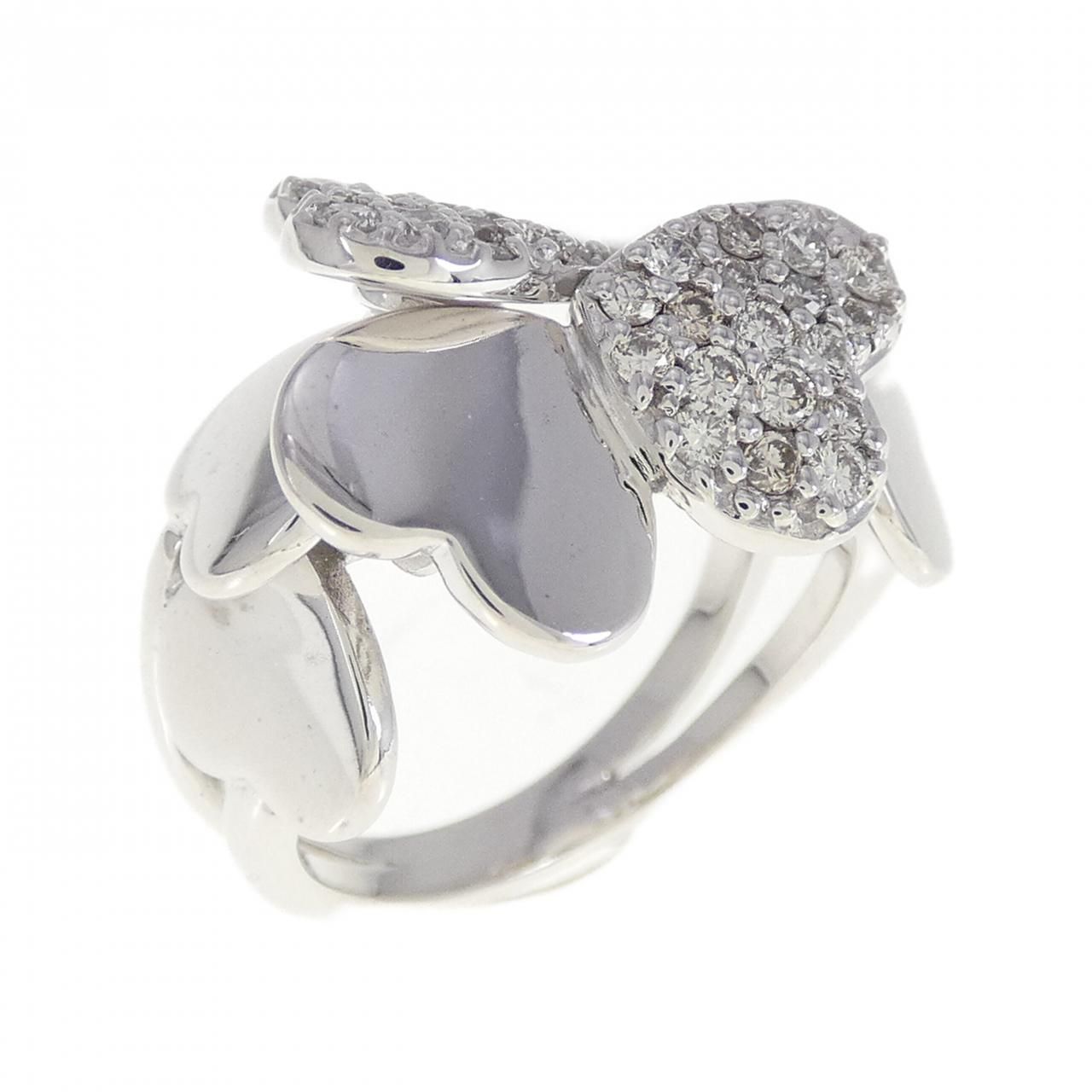 ポンテヴェキオ ハート リング 0.50CT