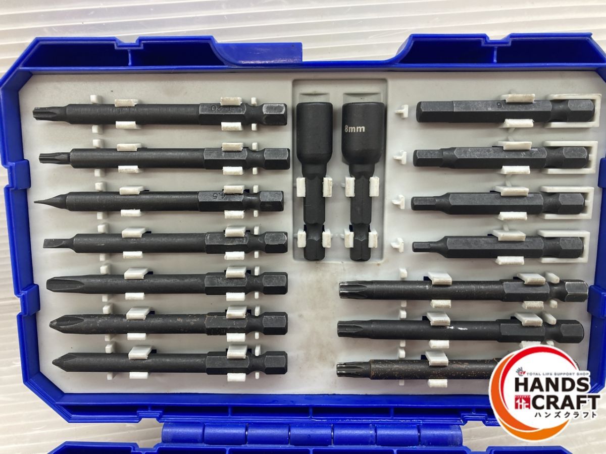 ◇【中古品】ブルーポイント/スナップオン ビットセット 73点 ◇【中古品】ブルーポイント/スナップオン ビットセット 73点