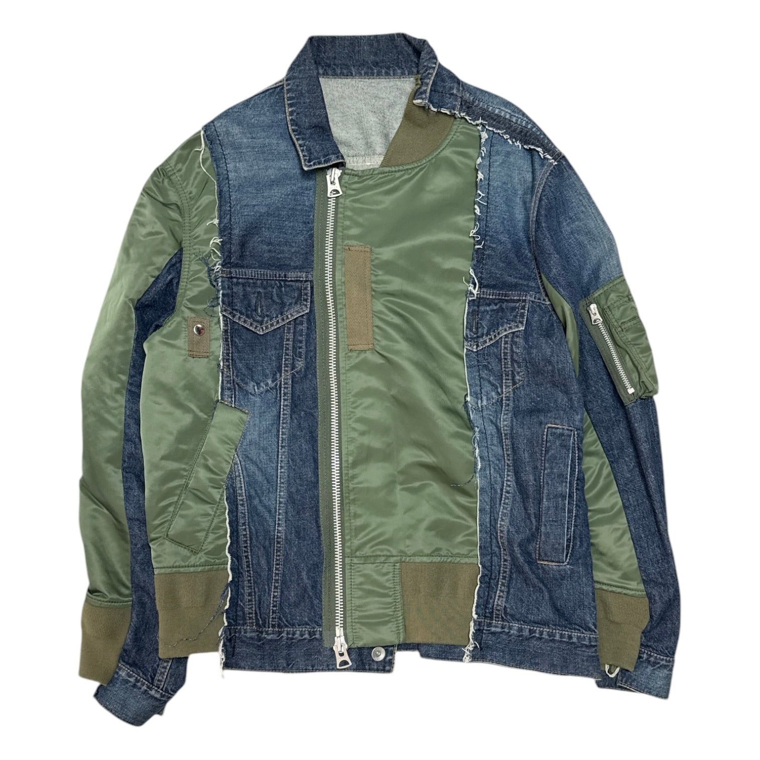 sacai 19SS Denim Docking Bomber Jacket - メルカリ