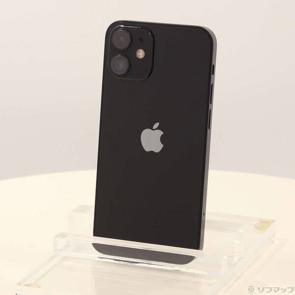 中古品〕 iPhone12 mini 256GB ブラック MGDR3J／A SIMフリー