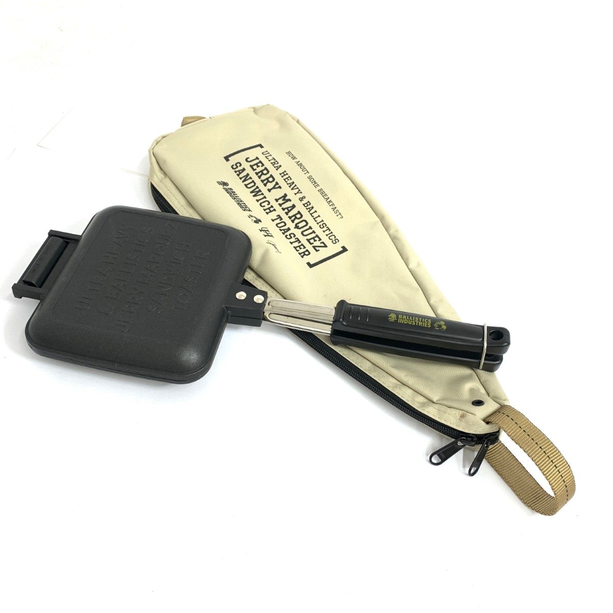 ジェリーマルケス×バリスティクス ホットサンドメーカー&ケースセット