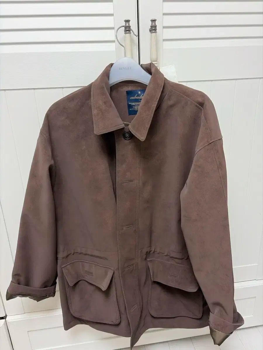 wednesday スウェード ブラウン ジャケット