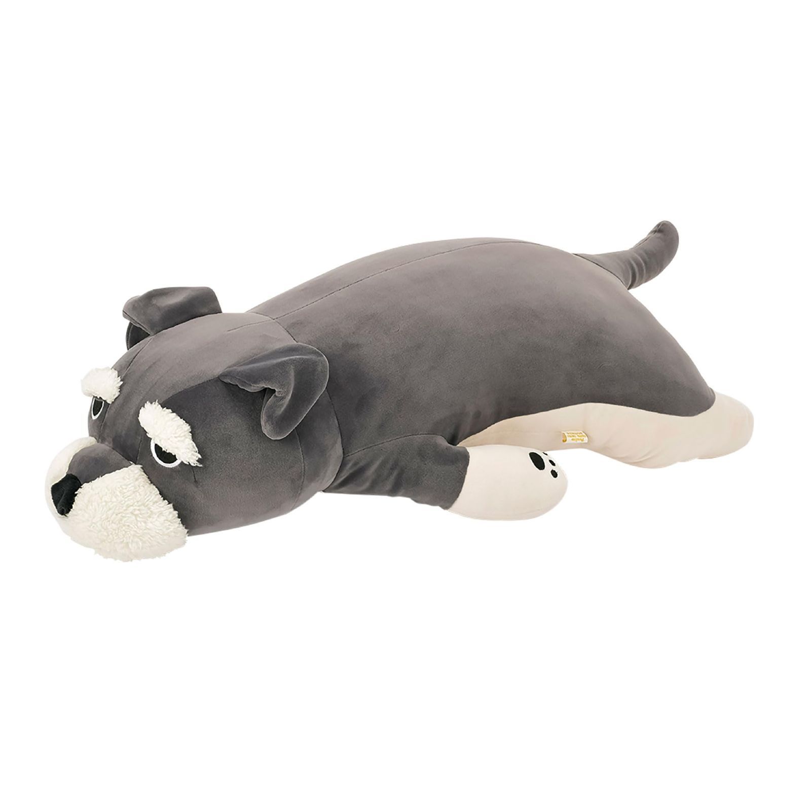 りぶはあと 抱き枕 プレミアムねむねむアニマルズ シュナウザー犬のジョイ Mサイズ(全長約53cm) ふわふわ もちもち ぬいぐるみ だきまくら プレゼント78211-74