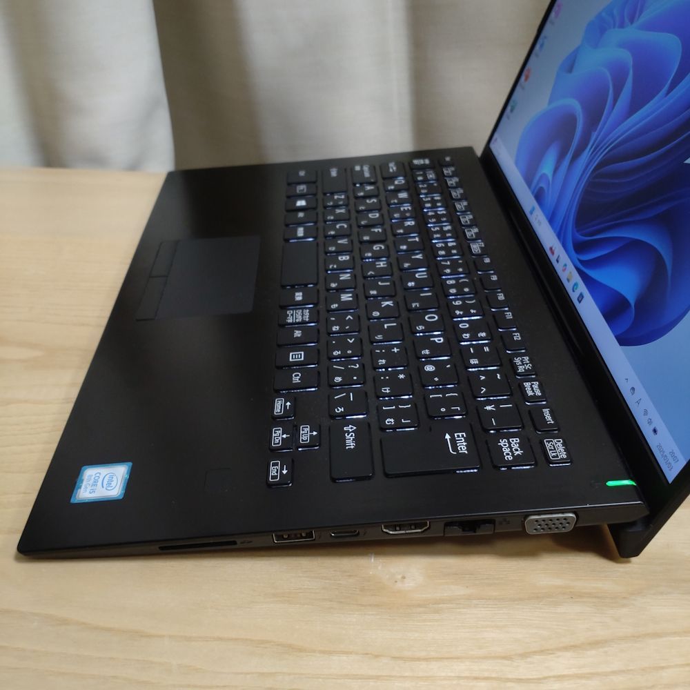 ★安心30日保証★ Office2021 / VAIO VJPK11C11N / I5-8265U / 8GB / SSD256GB / Win11 / カメラ内蔵 / 無線LAN / Bluetooth / DtoDリカバリ / #196