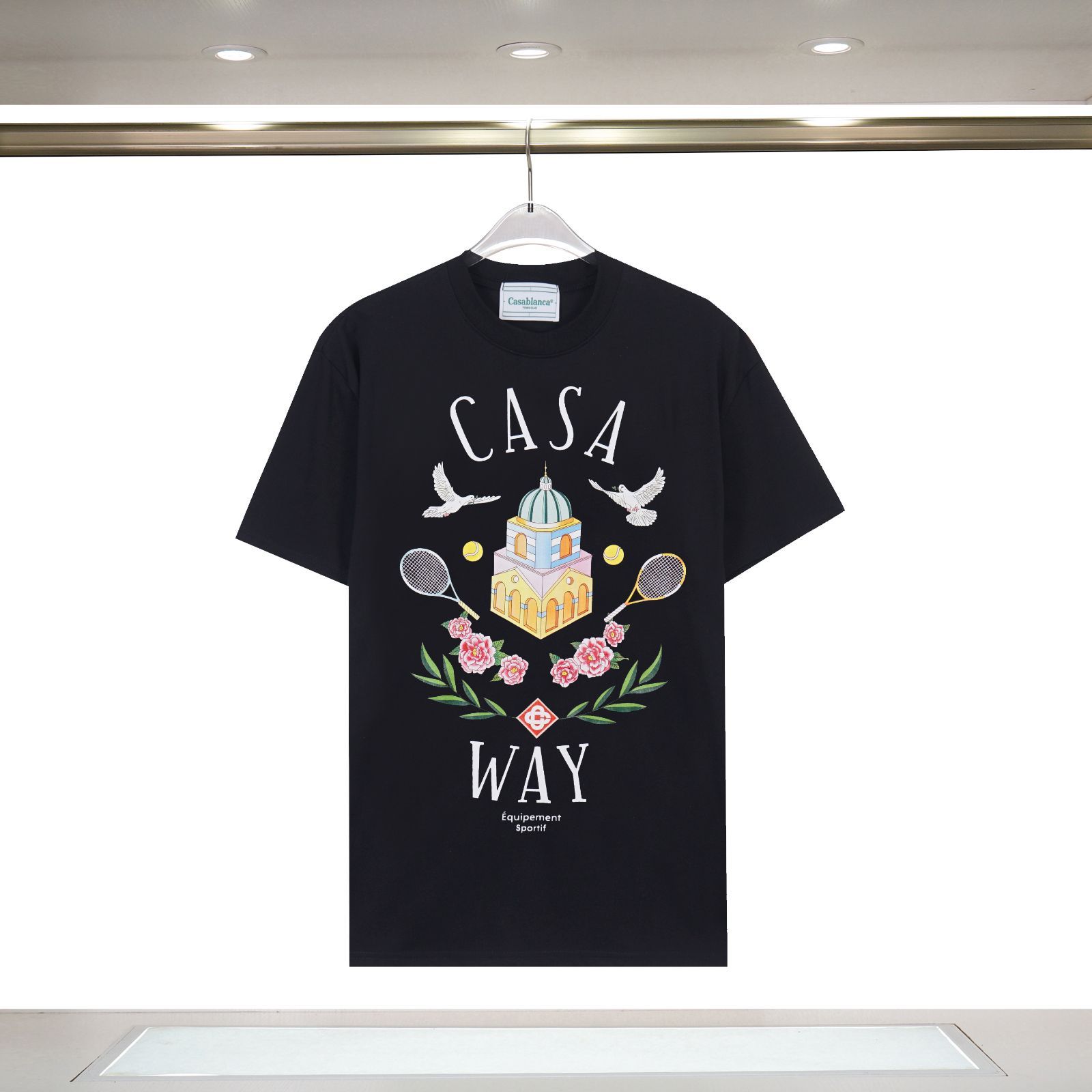 新品 24ss 大人気 Casablanca カサブランカ Tシャツ トップス 男女同型 8325 - メルカリ