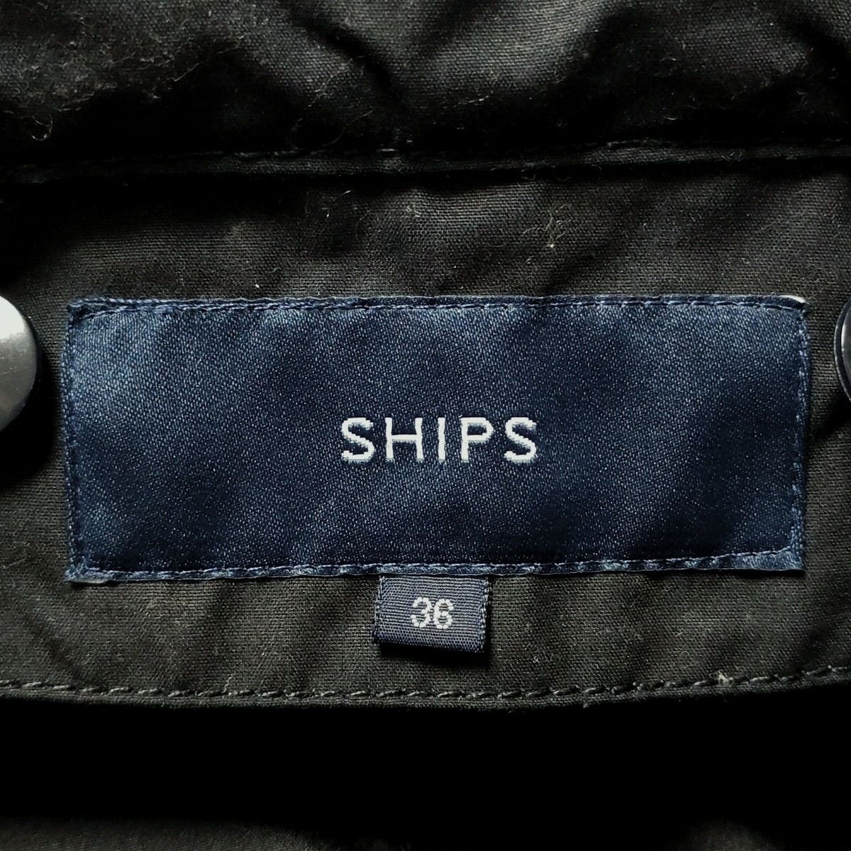 SHIPS(シップス) コート サイズ36 S レディース - ダーク