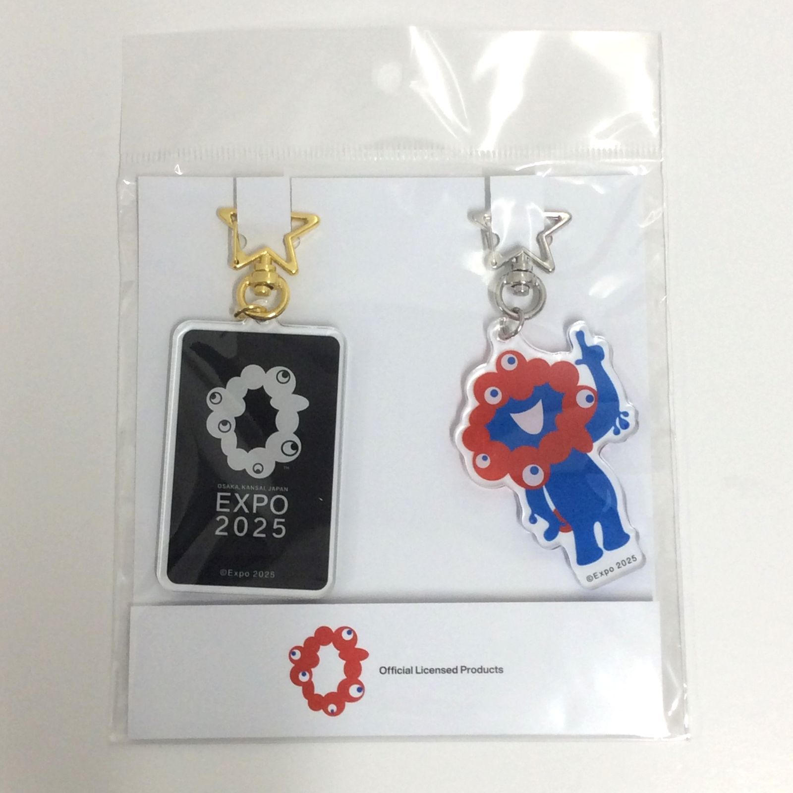 完売品 ラスト１点 大阪・関西万博ミャクミャク ペアマグネットキーホルダー ミャクミャクペアマスコットキーホルダー マグネット 2体セット