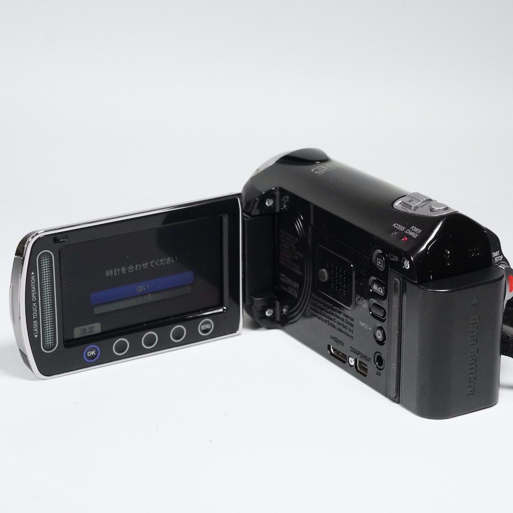 JVC ハイビジョンメモリームービー Everio ブラック GZ-HM99-B 内蔵メモリ無し、ダブルカードスロット、エブリオ JVCKENWOOD JVC ハイビジョンメモリームービー EVERIO GZ-EX350 内蔵