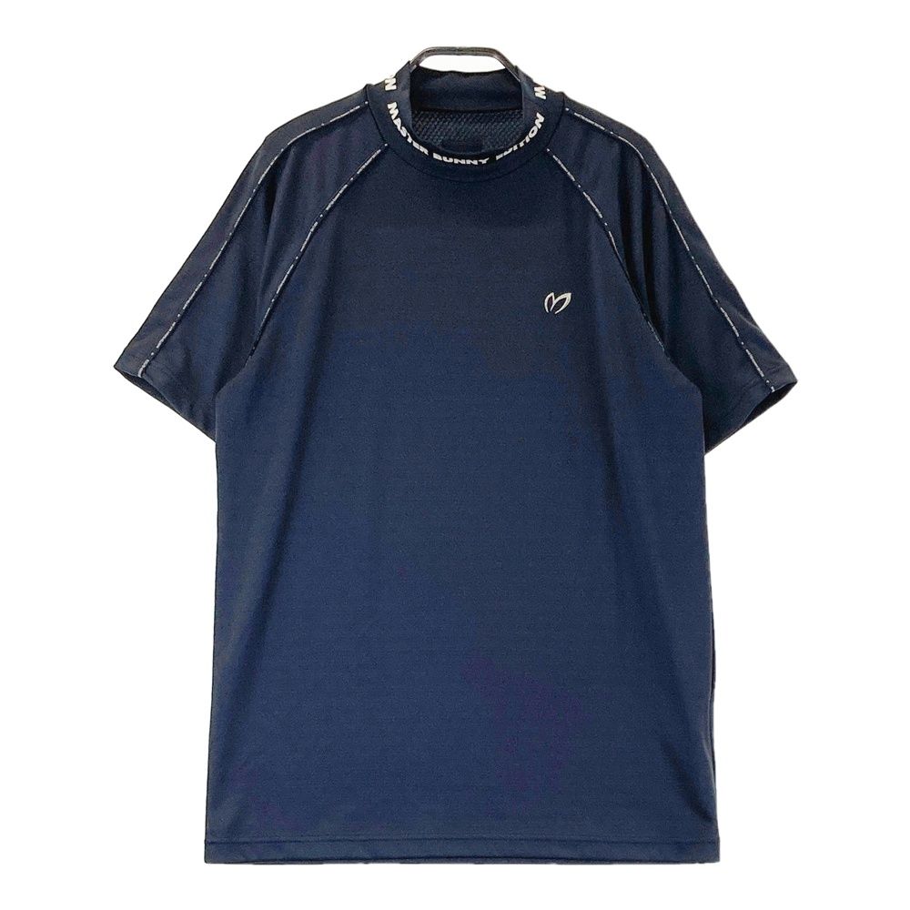 サイズ 5 MASTER BUNNY EDITION マスターバニーエディション ハイネック 半袖Tシャツ グレー系 240101415817 ゴルフウェア メンズ ストスト