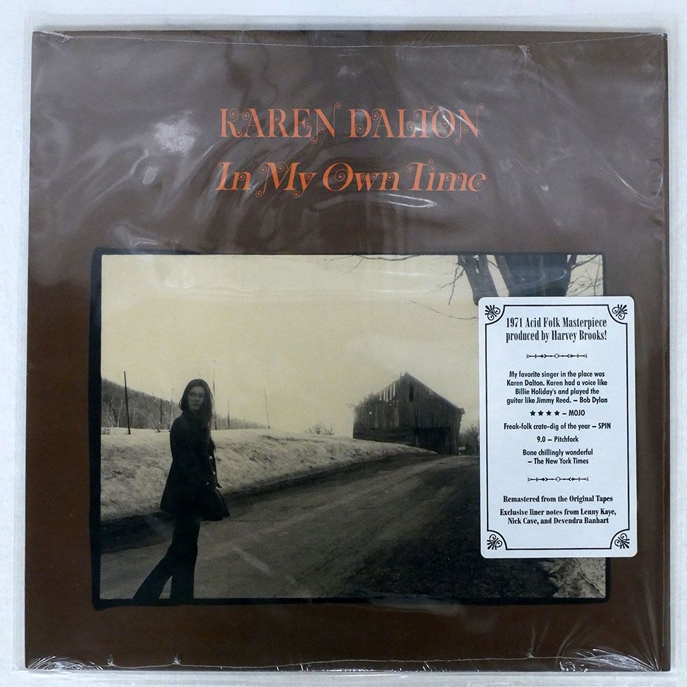 US盤 KAREN DALTON|IN MY OWN TIME|LIGHT IN THE ATTIC LITA022 LP