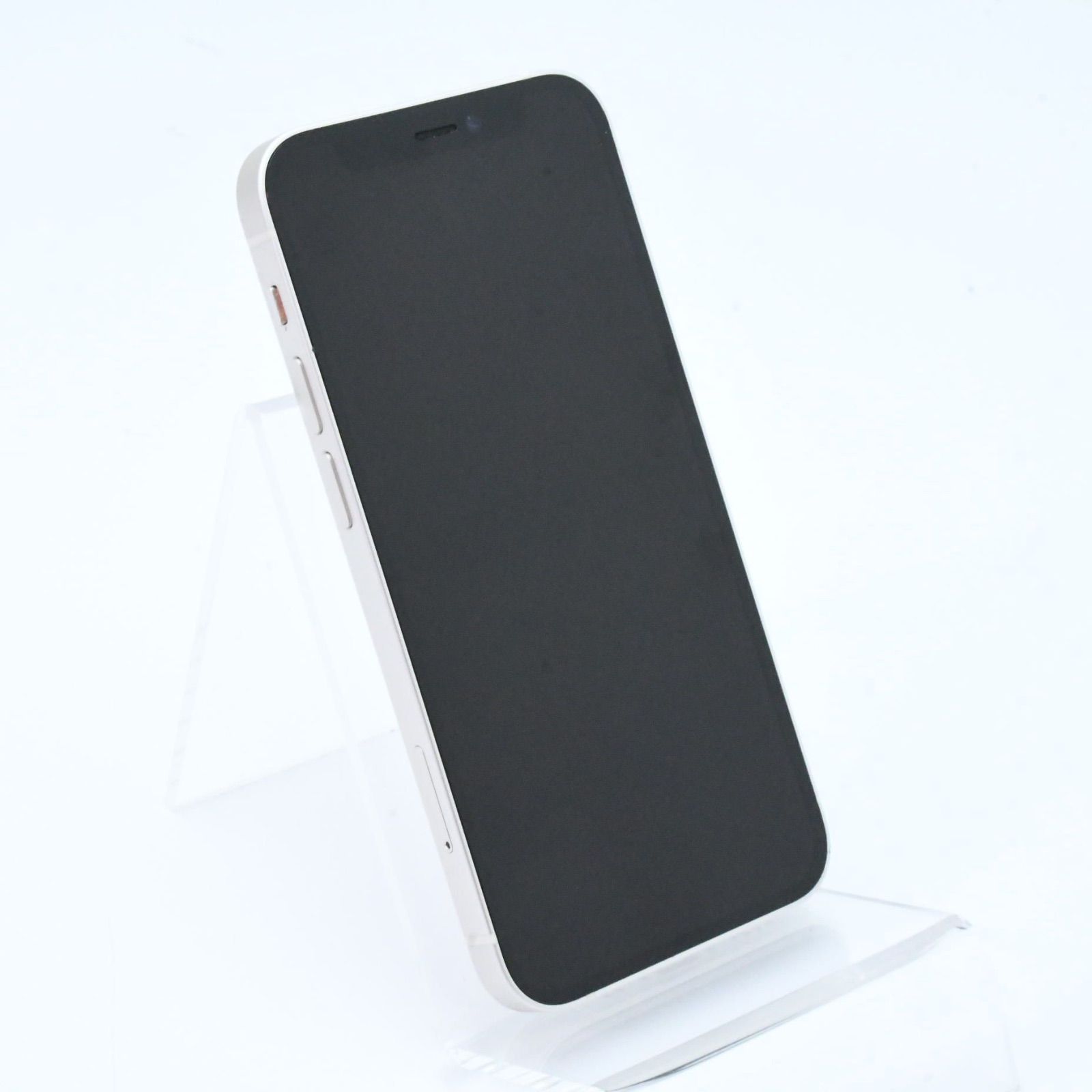 iPhone12 64GB ホワイト SIMフリー バッテリー最大容量74% 画面割れ