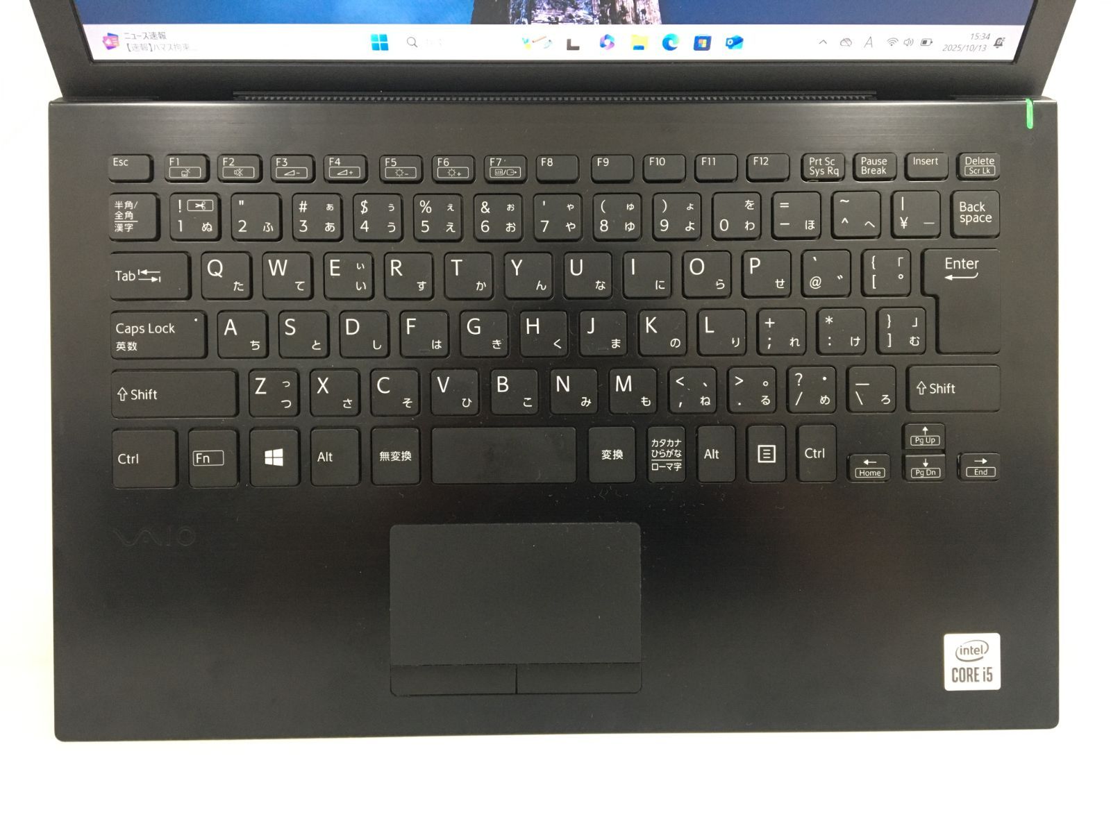 13.3インチ SONY VAIO Pro PG VJPG13C11N Core i5 1035G1 1.0GHz RAM 8GB SSD 256GB フルHD Win11Pro 動作品