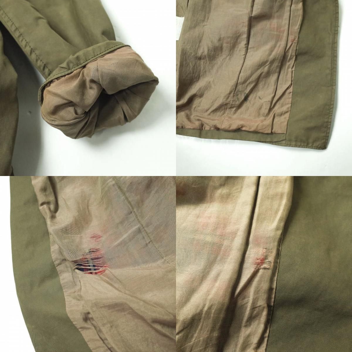 nonnative ノンネイティブ 日本製 OFFICER COAT - C/P TWILL WAX