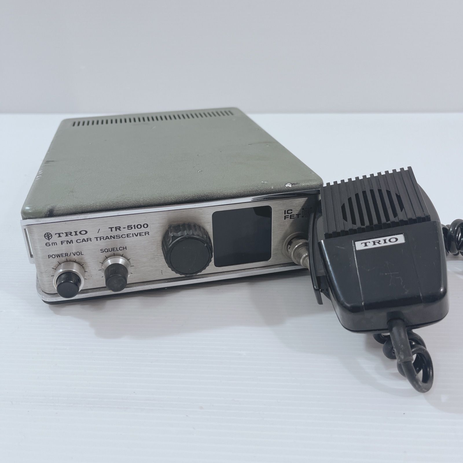 TRIO TR-5100 FM CAR TRANSCEIVER トランシーバー　6m
