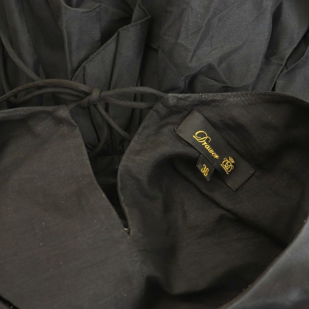 タフタバックリボンブラウス