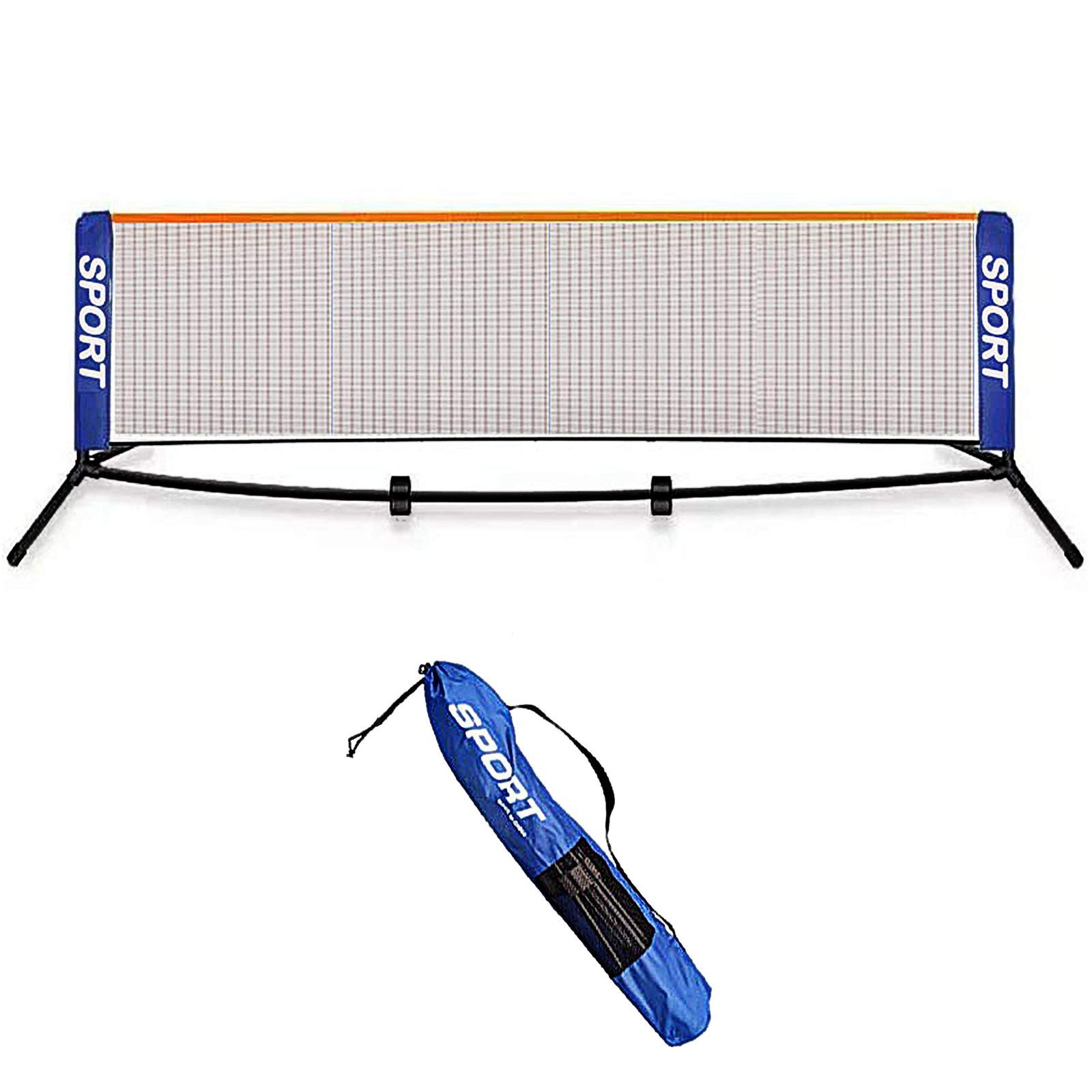 【人気商品】BUBM テニスネット 折りたたみ 3M テニス練習用ネット テニス簡易ネット テニス壁打ち 折り畳み 収納ケース付き 組立簡単 持ち運びどこでも 屋内 屋外