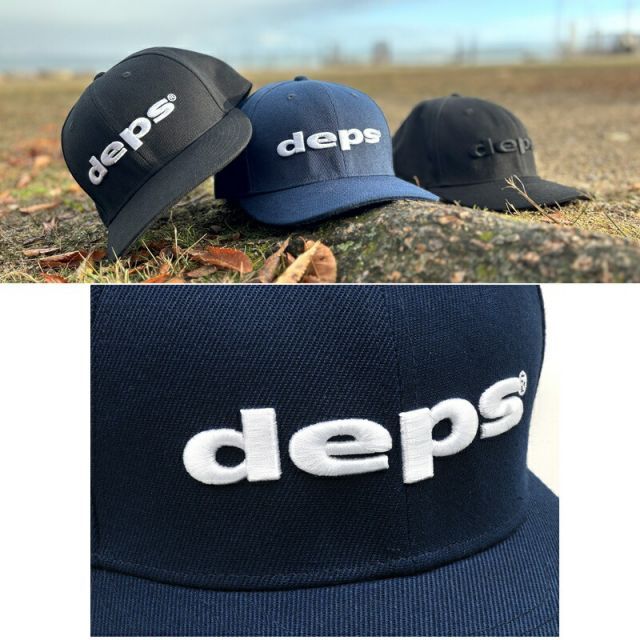 デプスキャップ ブラック deps スナップバック デプス 帽子 キャップ