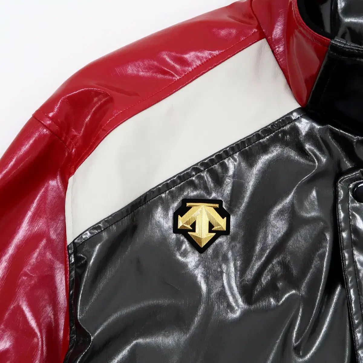 105 LGツインズ デサント₍DESCENTE サテンジャンパー WHITEMONARCHHOTEL_COM