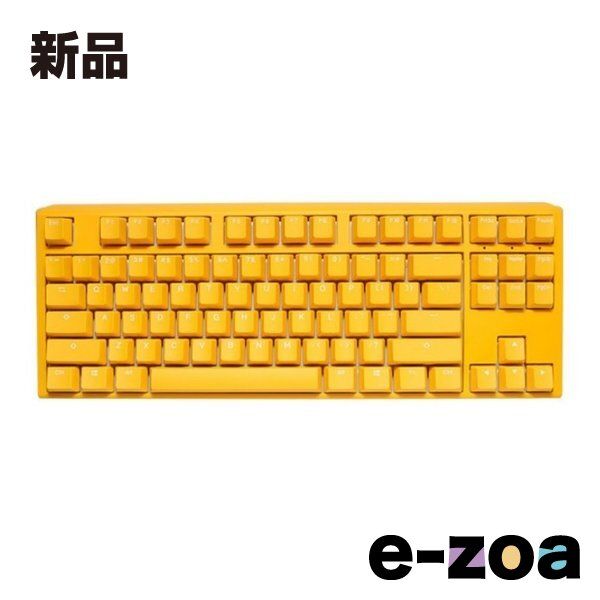 Ducky ダッキー One 3 Yellow Ducky TKL RGB Cherry Silver メカニカルキーボード DK-ONE3-YELLOW-DUCKY-RGB-TKL-SILVER 2554917