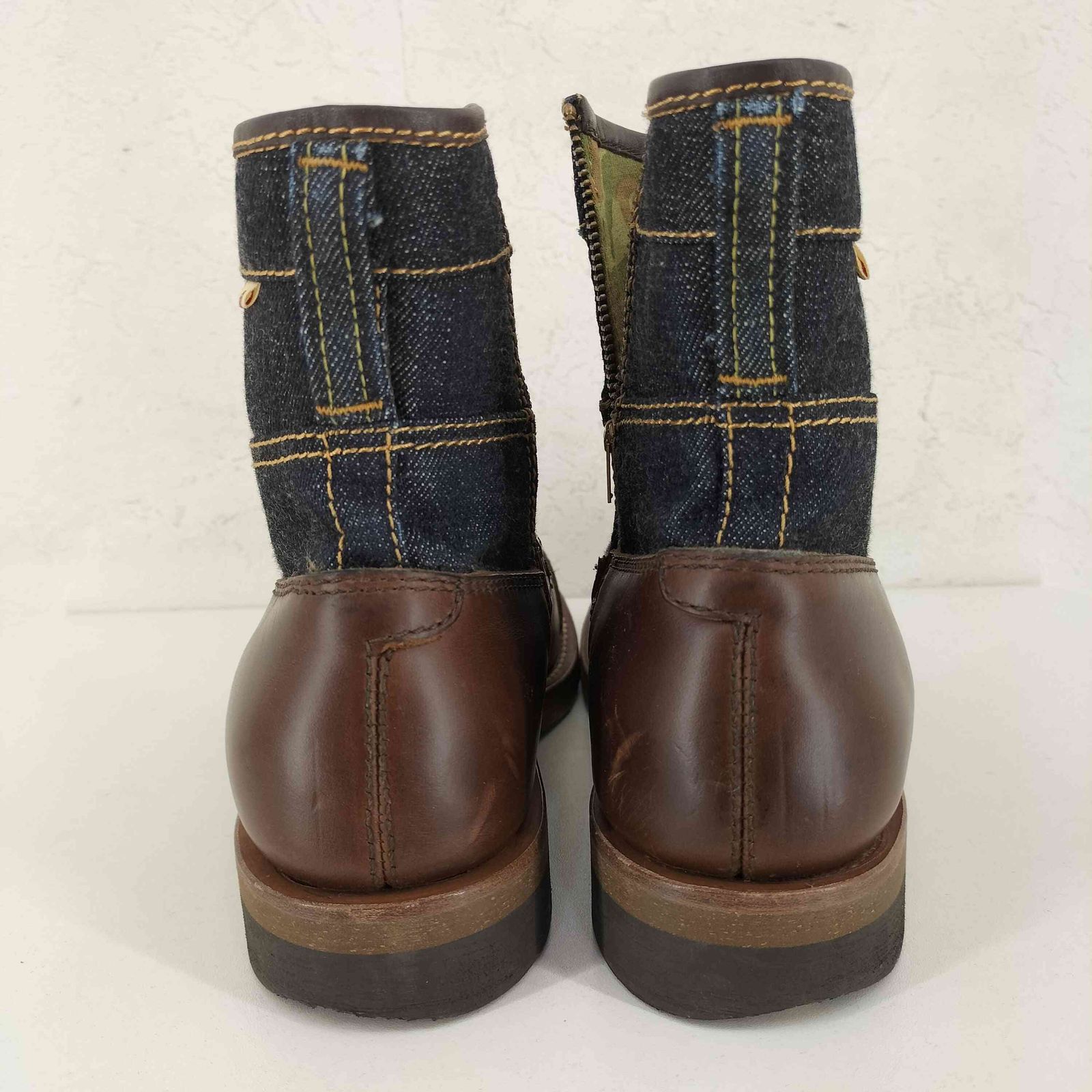 モモタロウジーンズ MOMOTARO JEANS monad デニムボタンブーツ メンズ
