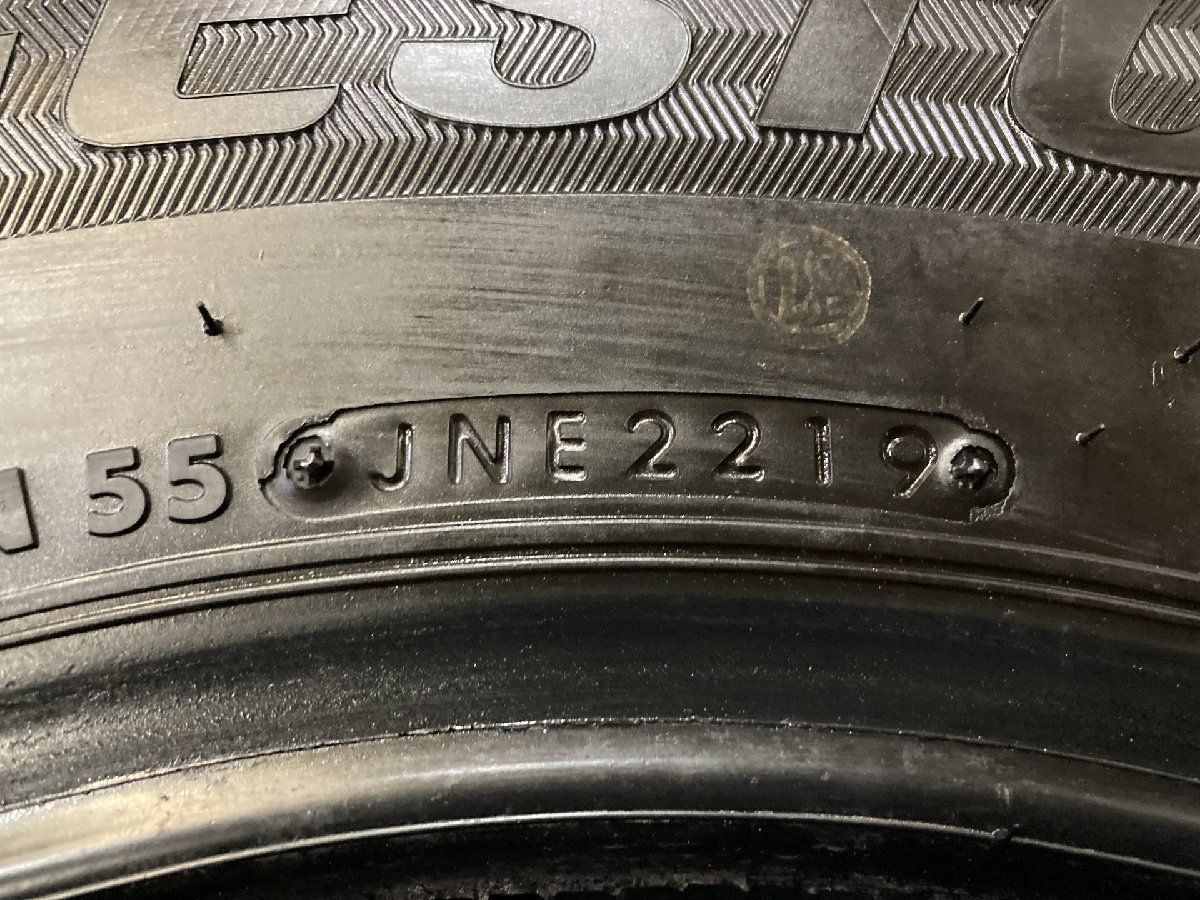 BS BRIDGESTONE BLIZZAK VL1 195/80R15 107/105L LT 15インチ スタッドレス 4本 19年製 バリ溝 ハイエース キャラバン等　(KTO030)