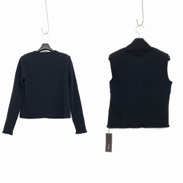 ☆美品☆フォクシー カシミヤ100% アンサンブル カーディガン