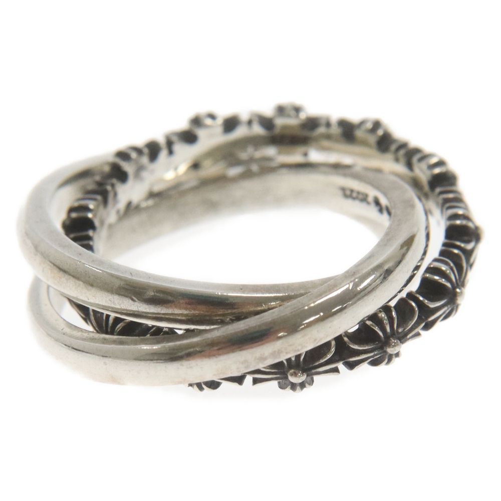 アクセサリー CHROME HEARTS TINY E CH PLS BAND - TRPL CHROME HEARTS TINY E CH PLUS BAND TRPL size : 17号 ¥847,000