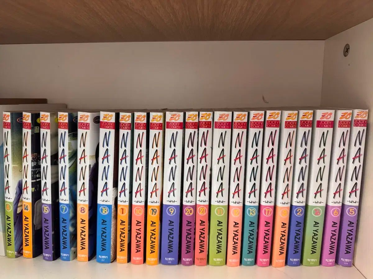 NANA 矢沢あい ナナ 漫画 全巻セット 1-21巻