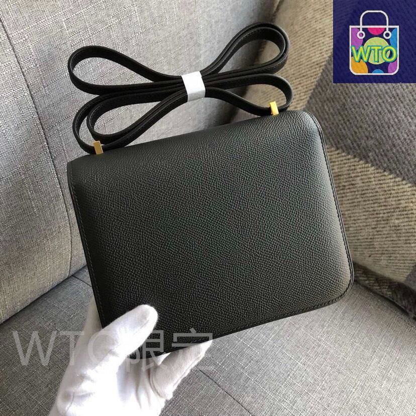 HERMES エルメス コンスタンス ショルダーバッグ ブラック-WTO輸入2