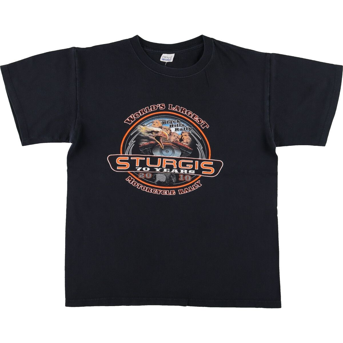 古着 アンビル Anvil モーターサイクル バイクTシャツ メンズM相当/eaa490720