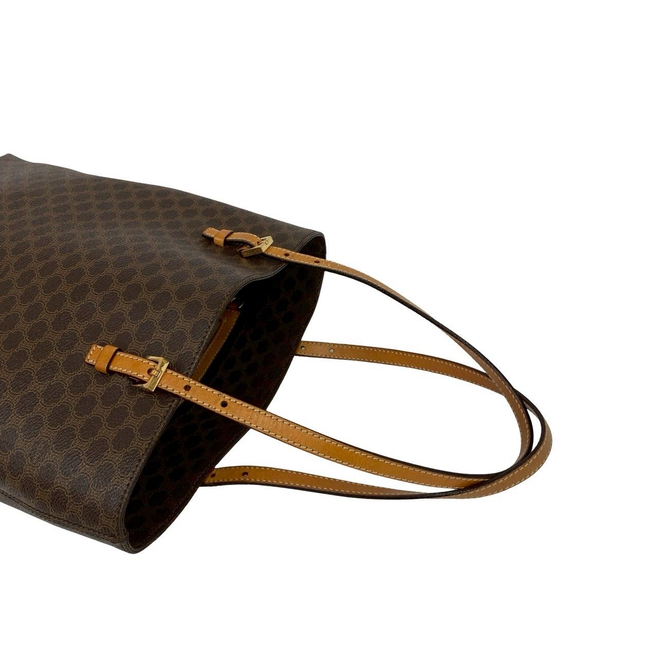 極 美品 CELINE セリーヌ ヴィンテージ マカダム ブラゾン 柄