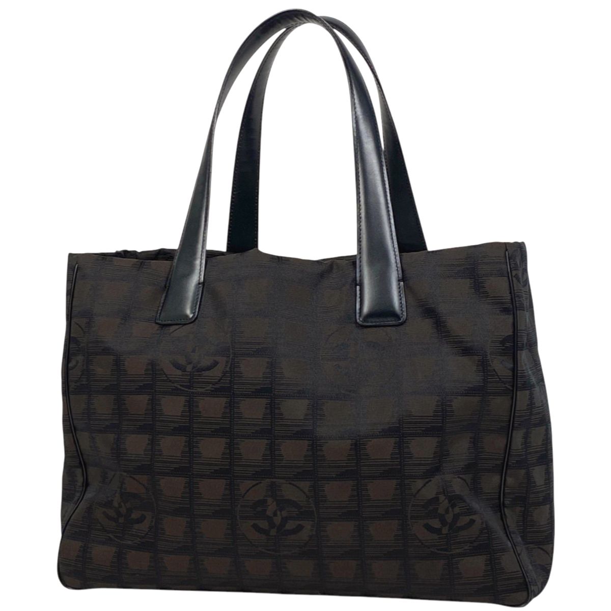 シャネル CHANEL ニュートラベルライン トート MM ココマーク 