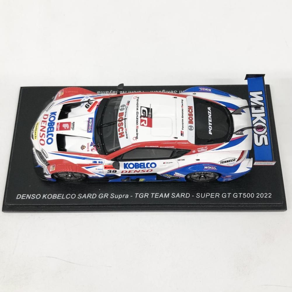 【中古】開封 スパークモデル 1/43 デンソー コベルコ サード GR スープラ No.39 TGR TEAM SARD SUPER GT GT500 2022[17][240017657149] 中古】開封 スパークモデル 1/43 デンソー コベルコ サード GR