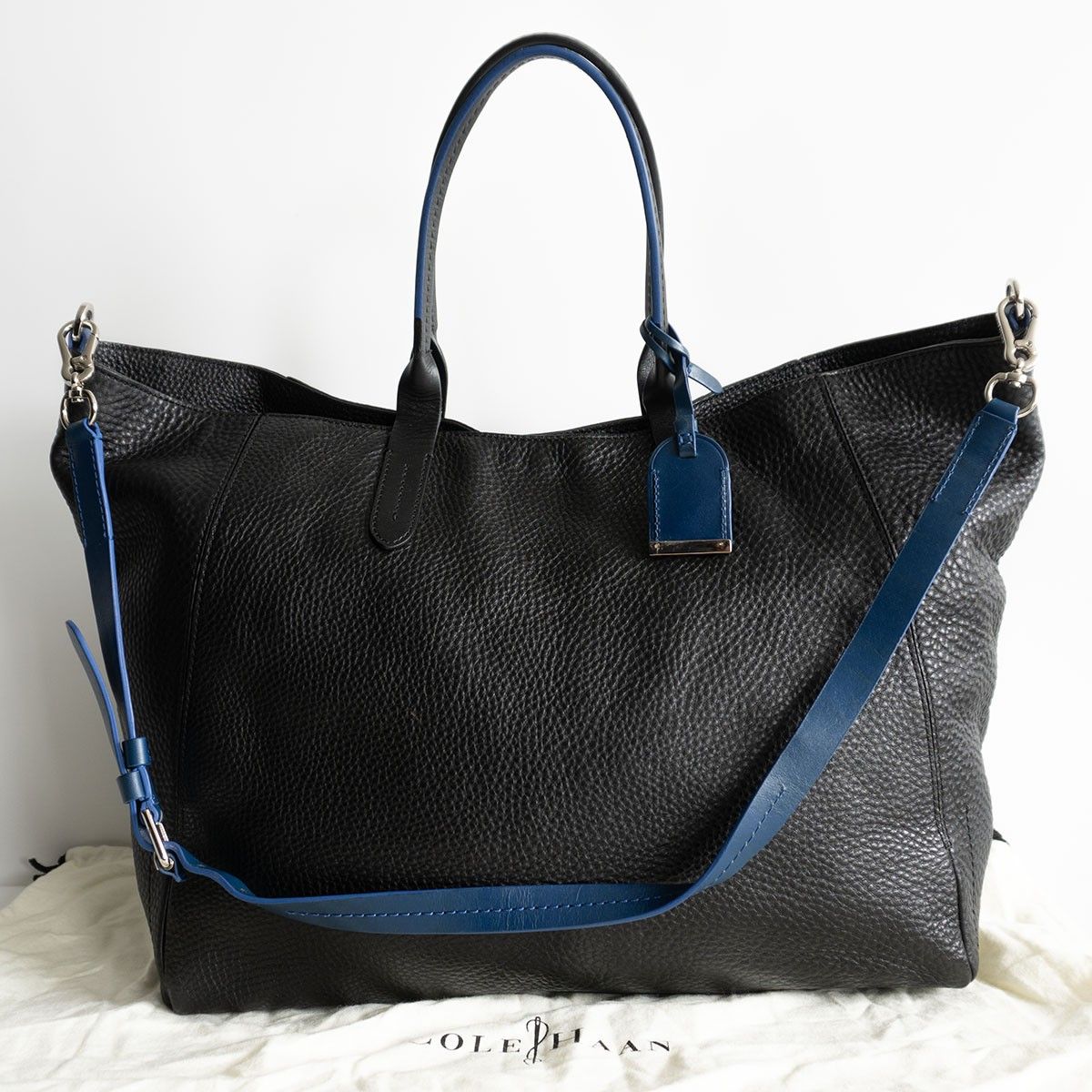 COLE HAAN ブラック トートバッグ