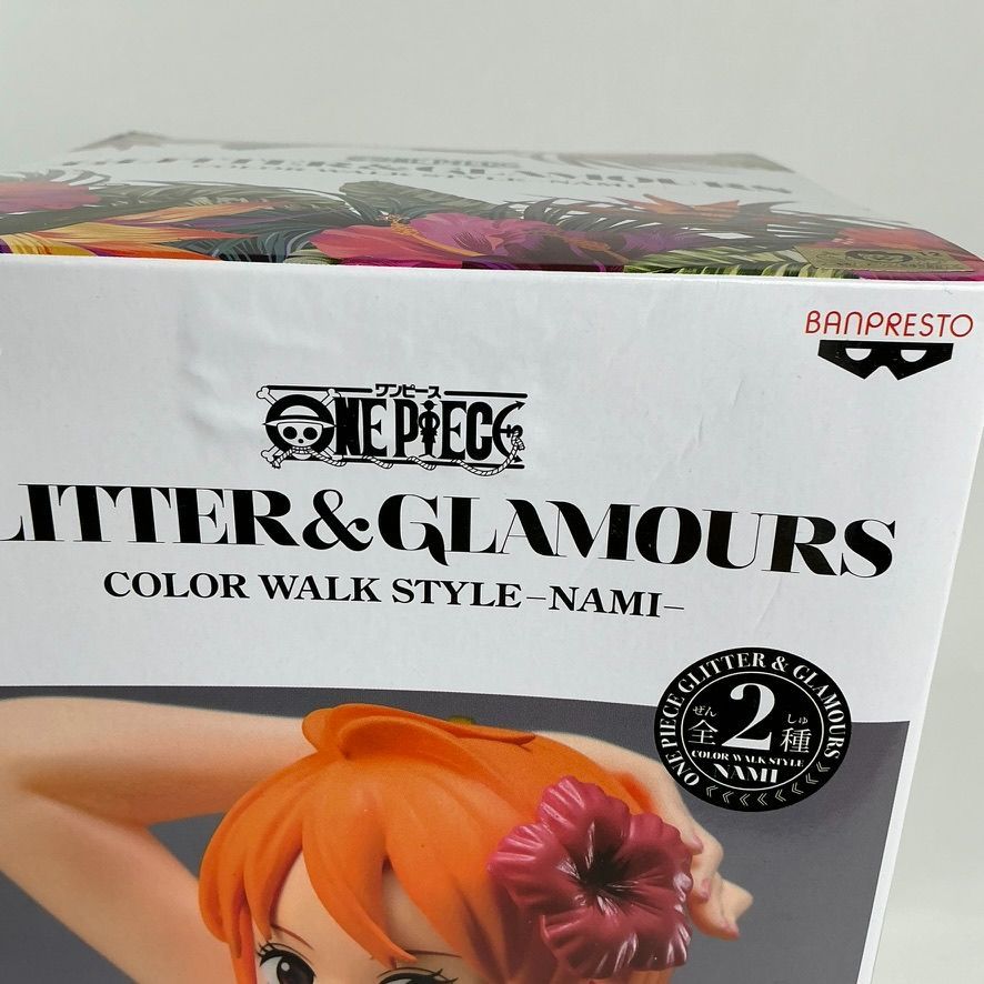 ワンピース GLITTER＆GLAMOURS COLOR WALK STYLE NAMI ナミ フィギュア プライズ ノーマル 通常カラーver. アミューズメント景品 水着 ビキニ 新品未開封