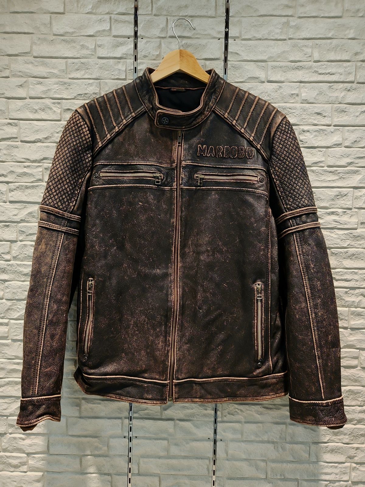 URBAN BARON レザージャケットシングルライダース サイズ3XL