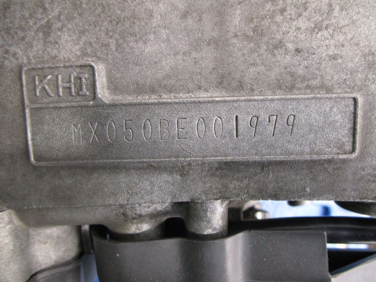 KSR-1 エンジン A5447 MX050B 始動 済み OH素材に カワサキ MX050BE キャブ車 12V BRIGHTFACE_UK