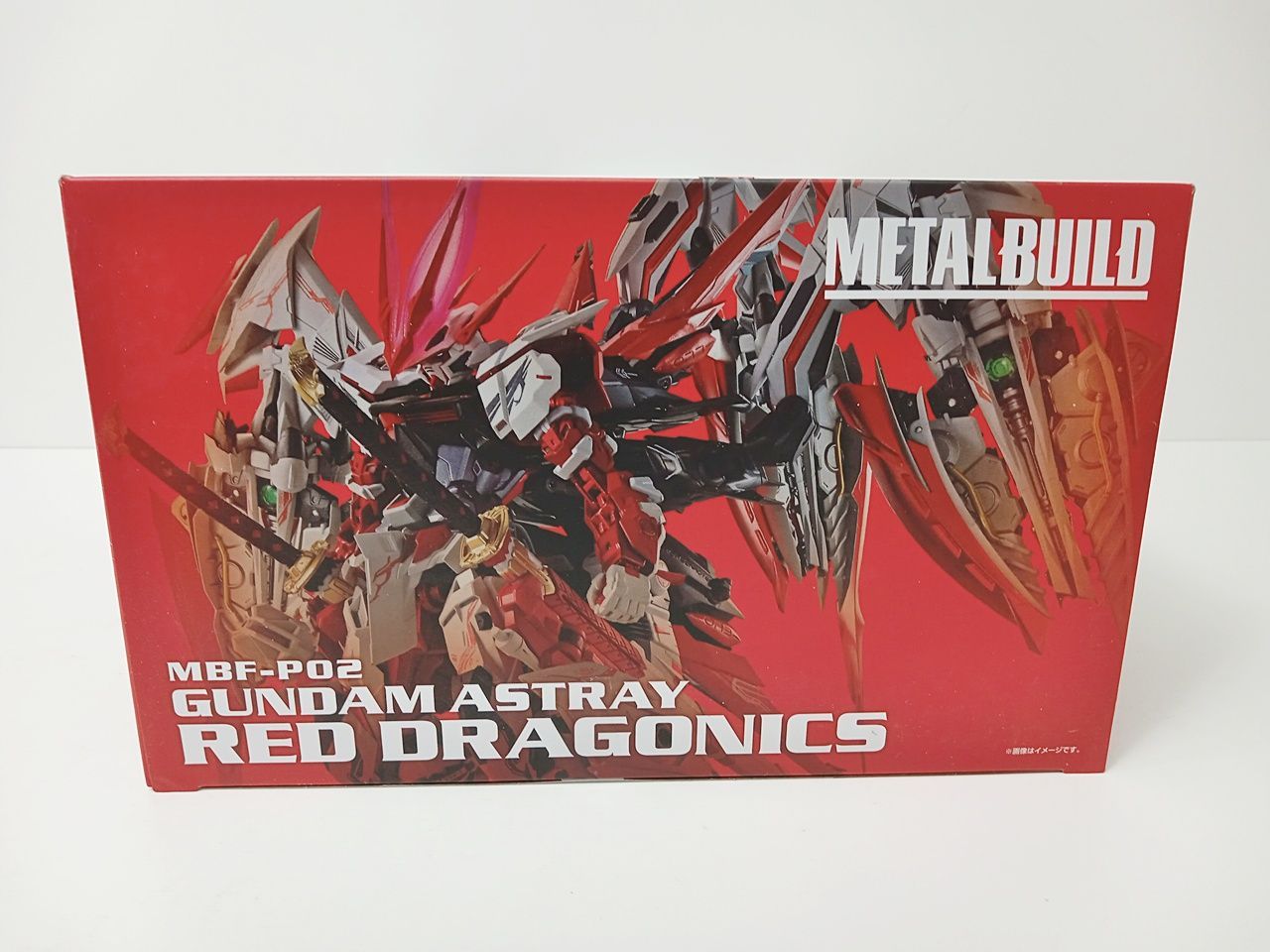 新品未開封　メタルビルド　L BUILD　レッドドラゴニクス L BUILD ガンダムアストレイ レッドドラゴニクス 修正パーツ付き METAL