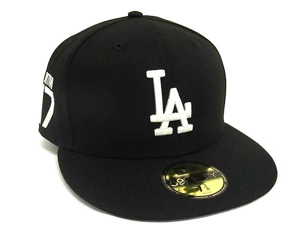 NEWERA ニューエラ ロサンゼルス ドジャース 大谷翔平 17 ポリエステル キャップ 帽子 メンズ ブラック系 FI5728